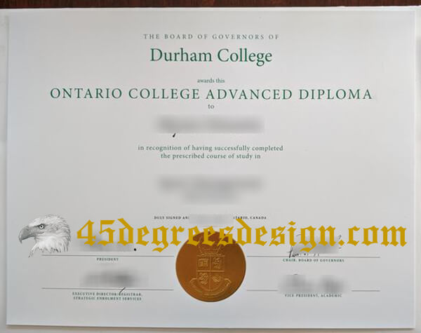  Durham College Diploma