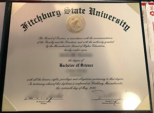 Fitchburg State University diploma