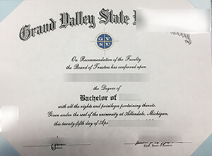 Grand Valley State University Diploma