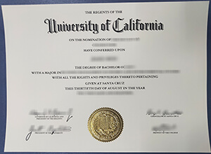 UCSC diploma, UC degree