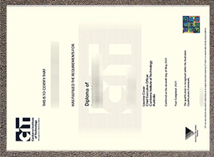 Canberra Institute of Technology diploma