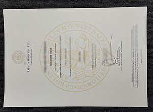 Lunds universitet diploma