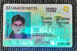 Massachusetts driver's licens