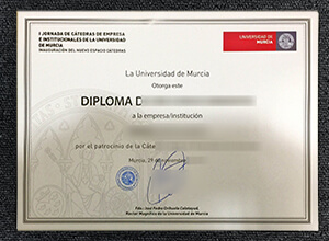 Universidad De Murcia Diploma