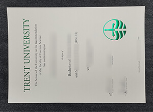 Trent University diploma