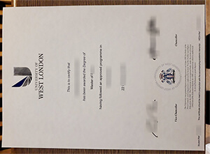 University of West London degree, University of West London diploma