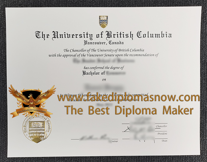 University of British Columbia (UBC) degree