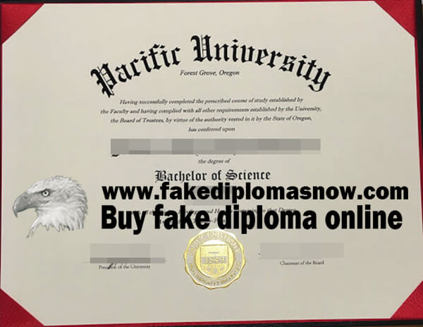 Pacific University diploma, Pacific University degree, fake Pacific University diploma certificate