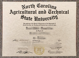 North Carolina A&T diploma