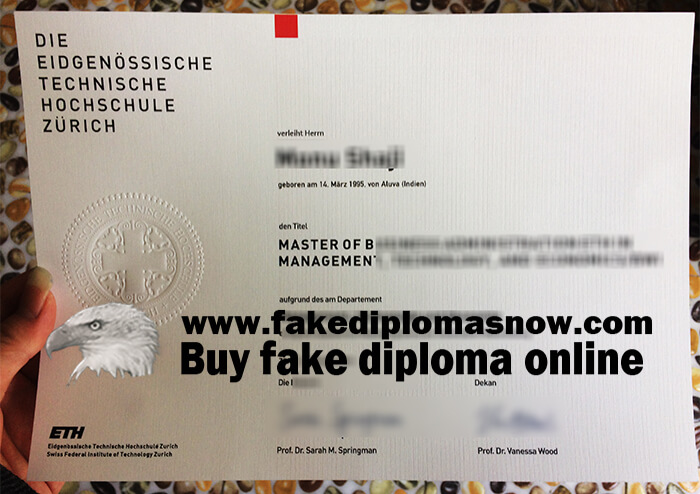 ETH Zurich Diploma. ETH Zurich Diploma