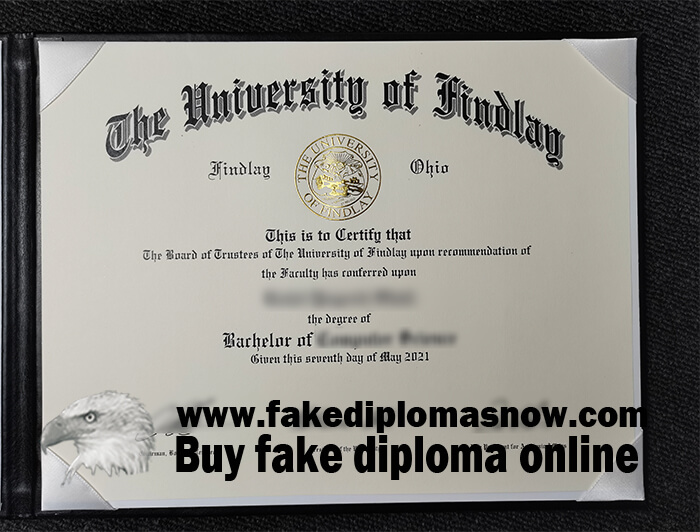 University of Findlay bachelor's degree, University of Findlay diploma 