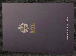 University of Bath degree Cover