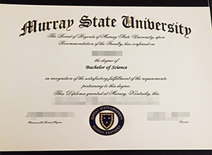 Murray State University diploma, fake MSU degree