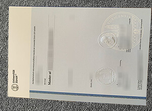 Universität Zürich diploma, UZH diploma