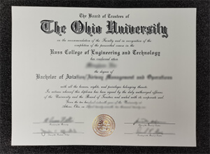 Will You Proud with the Ohio University Fake Degree Cert?