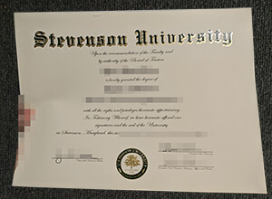 Stevenson University Diploma, Stevenson University degree,