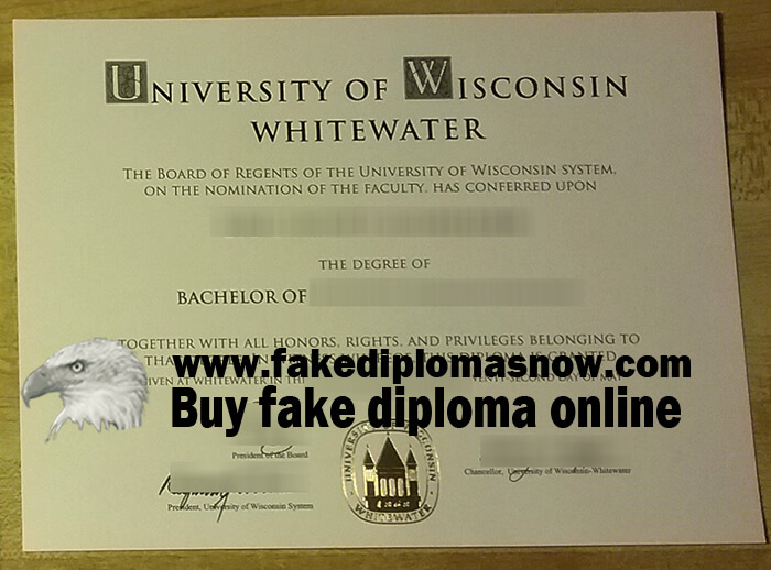 UW–Whitewater diploma, UW–Whitewater degree