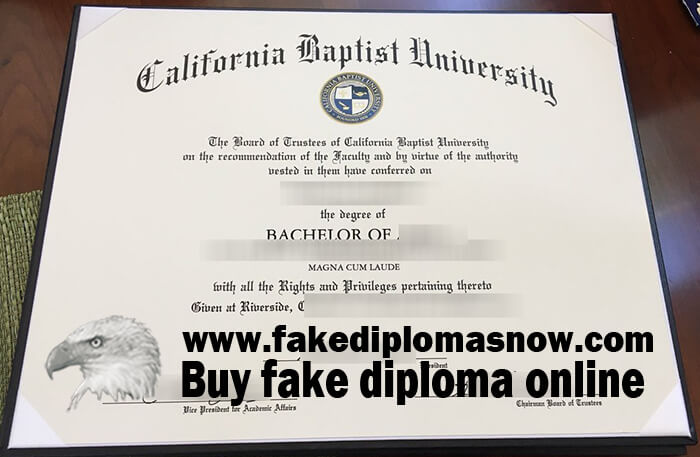 California Baptist University diploma 