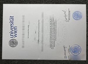 Universität Wien diploma