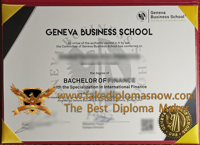 Geneva Business School bachelor's degree