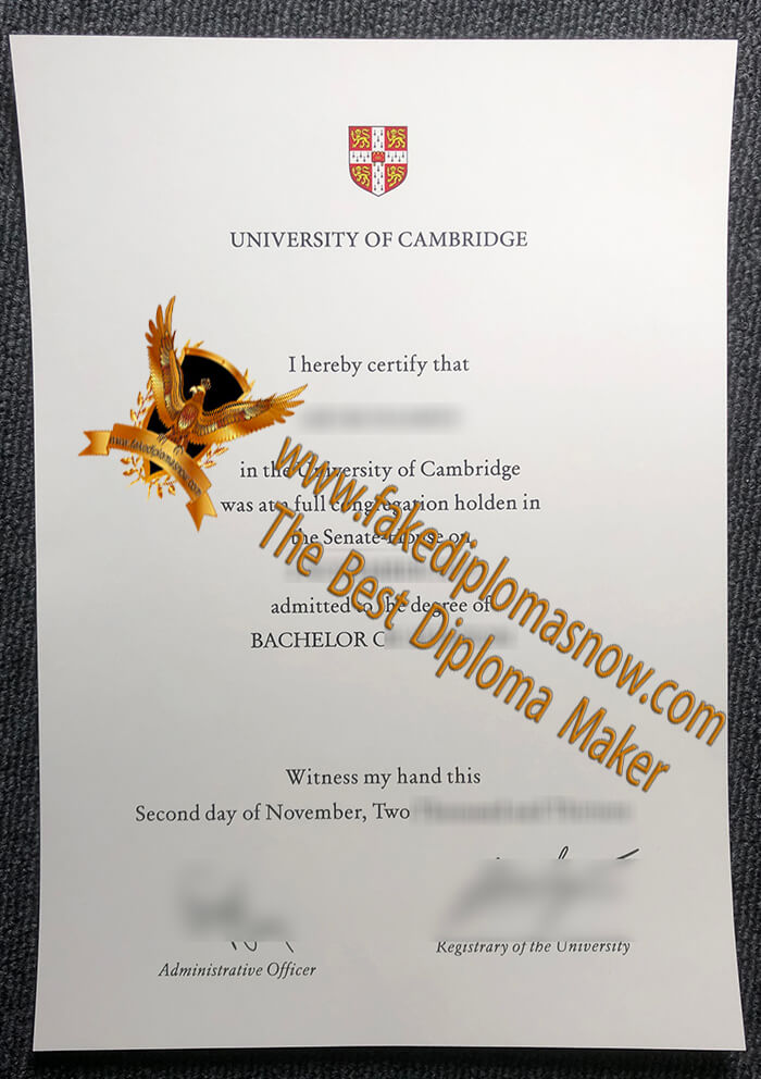 University of Cambridge degree, University of Cambridge diploma