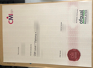 CMI Level 4 diploma for sale, copy CMI Level 5 diploma