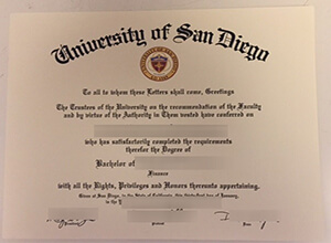 University of San Diego diploma , Buy a fake diploma.