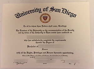 How to buy fake University of San Diego diploma?