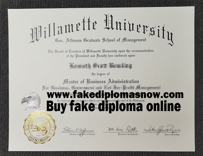 Willamette University fake degree