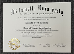 Willamette University degree