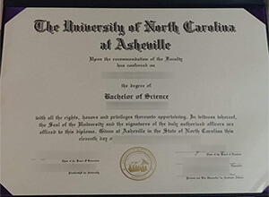 UNCA fake diploma