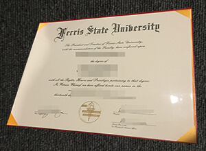 fake Ferris State University diploma, FSU degree
