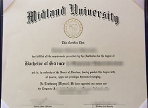 Midland University diploma