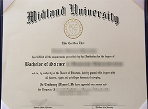 Buy a fake diploma from Midland University, fake diploma maker