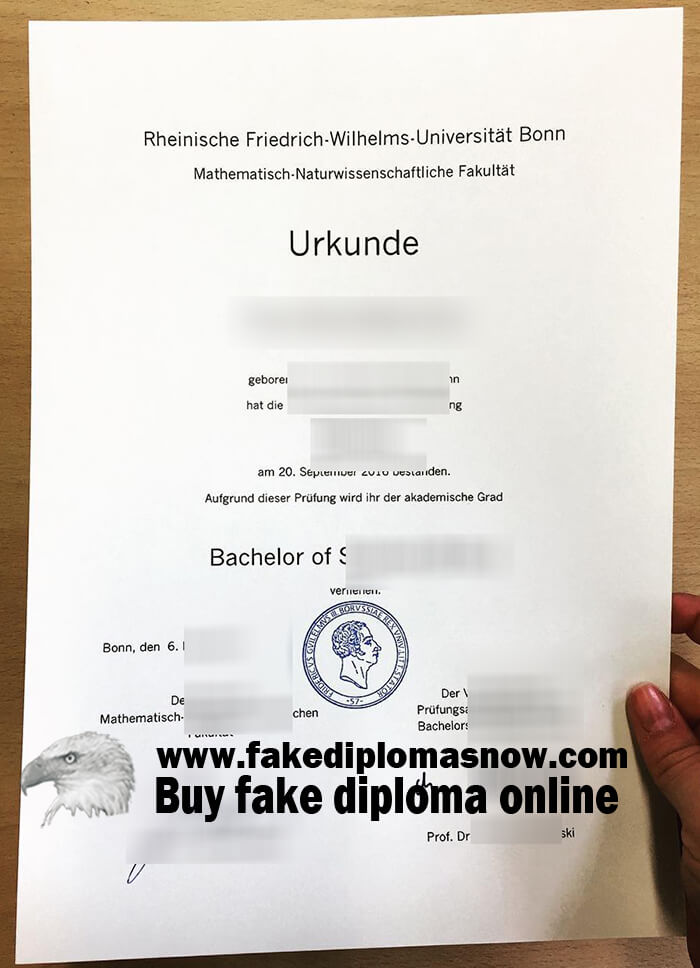 fake Universität Bonn Urkunde, fake Universität Bonn diploma