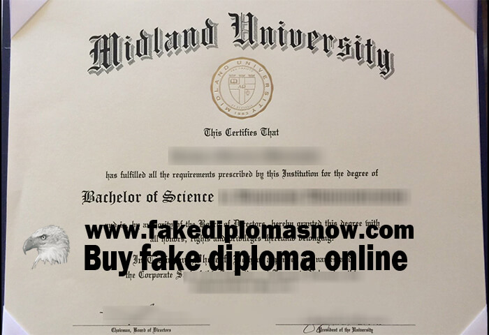 Midland University fake diploma 