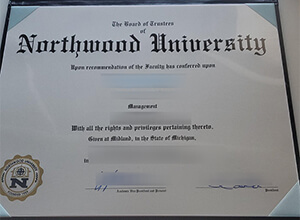 Order a fake Northwood University diploma certificate