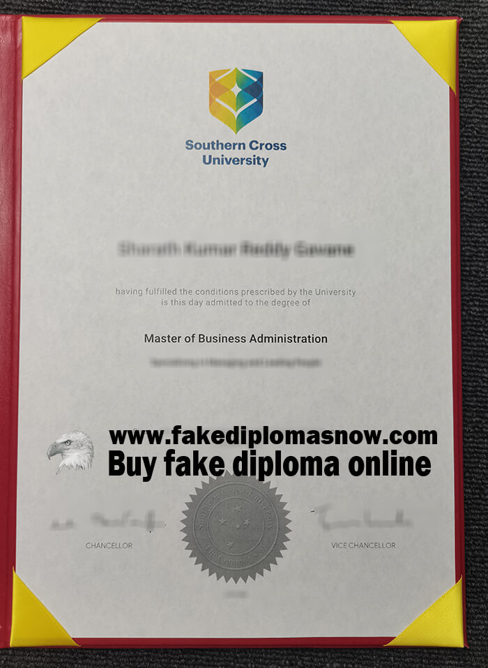 Southern Cross University (SCU) diploma