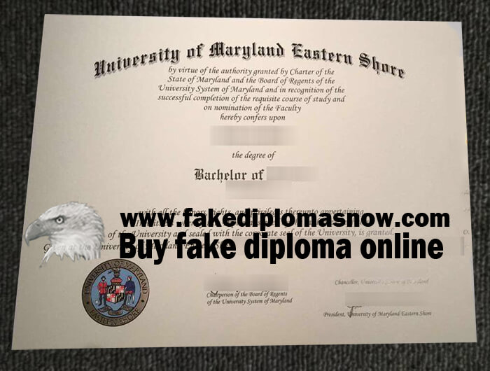 University of Maryland Eastern Shore fake diploma, UMES fake degree