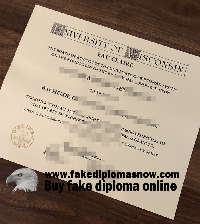 UWEC diploma 