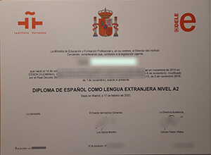 DELE B2 Level Certificate, DELE B2 Level diploma