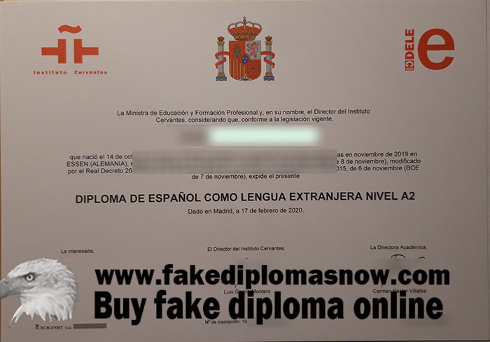 DELE A2 Level diploma