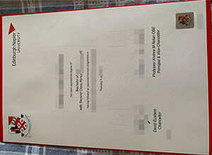 Edinburgh Napier University Diploma