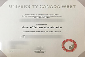UCW MBA Diploma-Buy fake University Canada West degree in Canada