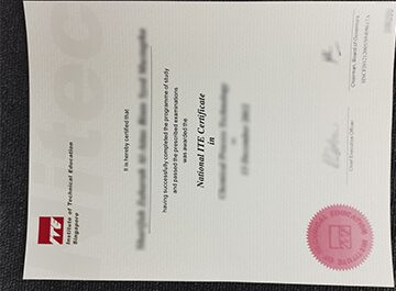 Purchase a fake Institute of Technical Education certificate in Singapore