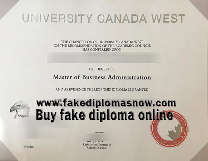 University Canada West diploma 