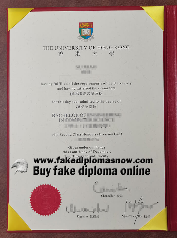 University of Hong Kong diploma