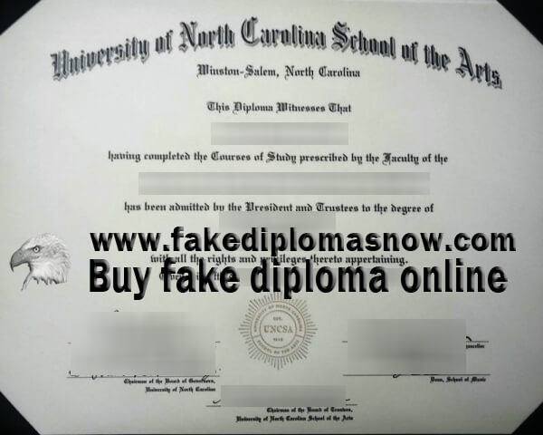 UNCSA fake diploma