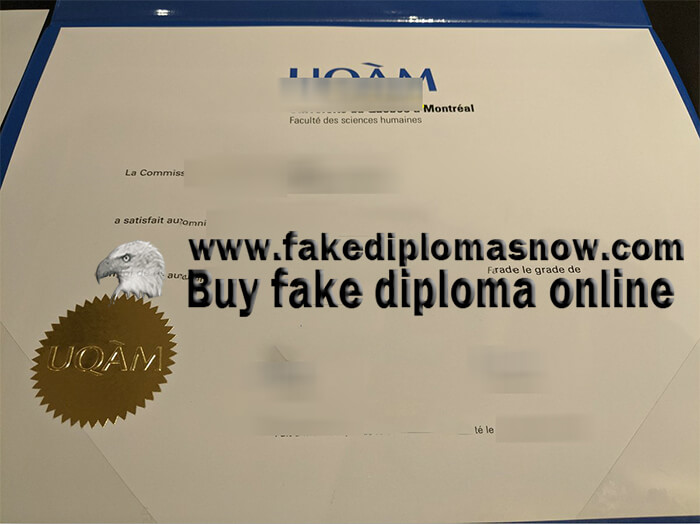 UQAM diploma, Buy a Canada diploma 
