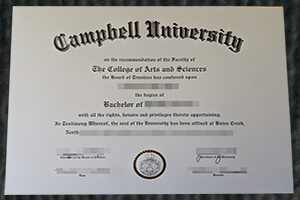 Campbell University fake diploma